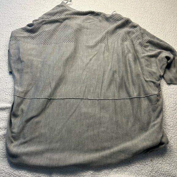 Apt. 9 Womens Gray Acrylic Open Cardigan 1X - Picture 6 of 6
